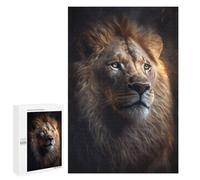 1000 PCS Jigsaws Adults Puzzles Majestic Lion Boss Jigsaws for Adults Relaxing Games Difficult Challenge Difficult And Challenge 1000 PCS