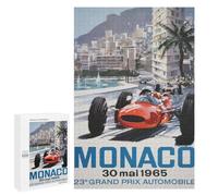 1000 PCS Jigsaws Adults Puzzles Monaco Grand Prix 1966 Jigsaw for Adults Toy Wall Decor Perfect Decoration for Is Ideal As A Gift 1000 PCS