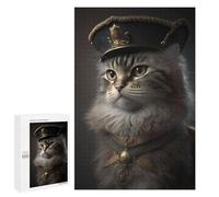 1000 PCS Jigsaws Adults Puzzles Napoleon Dress Cat Jigsaw for Adults Relax Games Birthday Present Birthday And Unique Gifts 1000 PCS