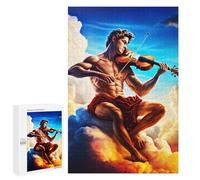 1000 PCS Jigsaws Adults Puzzles Play The Violin Jigsaw for Adults Hands-on Game Precision Cutting Parent-child Interaction 1000 PCS