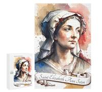 1000 PCS Jigsaws Adults Puzzles Saint Elizabeth Ann Seton Jigsaw for Adults Hands-on Game Precision Cutting Parent-child Interaction 1000 PCS