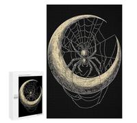 1000 PCS Jigsaws Adults Puzzles Spider Moon Web Jigsaw Puzzle Family Game Analysis And Logic Parent-child Interaction 1000 PCS