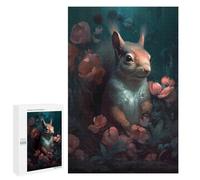 1000 PCS Jigsaws Adults Puzzles Squirrel Whimsical Adult Puzzles Relaxing Games Precision Cutting Unique Gifts for Birthday And Christmas 1000 PCS
