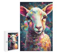 1000 PCS Jigsaws Adults Puzzles The Innocent Lamb Jigsaw for Adults Toy Wall Decor Perfect Decoration for Is Ideal As A Gift 1000 PCS