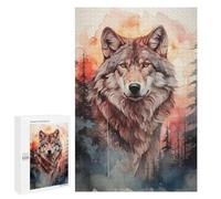 1000 PCS Jigsaws Adults Puzzles The Wolf Palette Jigsaw for Adults Relax Games Birthday Present Birthday And Unique Gifts 1000 PCS