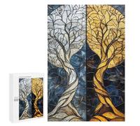 1000 PCS Jigsaws Adults Puzzles Twilight Symphony Duality of Light And Shadow Jigsaws for Adults Toy Wall Decor Home Decoration for Is Ideal As A Gift 1000 PCS