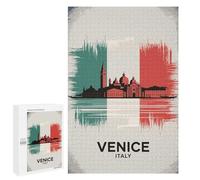 1000 PCS Jigsaws Adults Puzzles Venice Italy Travel Jigsaws for Adults Toy Wall Decor Home Decoration for Is Ideal As A Gift 1000 PCS
