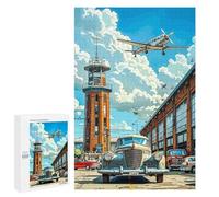 1000 PCS Jigsaws Adults Puzzles Vintage Airplane And Car Jigsaw for Adults Hands-on Game Precision Cutting Parent-child Interaction 1000 PCS