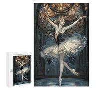 1000 PCS Jigsaws Enchanted Ballerina Dance Fantasy Jigsaws for Adults Puzzle Hand Speed Race Help The Brain Exercise Beautiful Design Game 1000 PCS