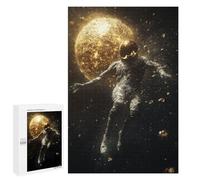 1000 PCS Jigsaws for Adults Astronaut Floating in Space -6 Adult Jigsaw Puzzles Stress Reliever Difficult And Challenge Family Fun & Game Night 1000 PCS