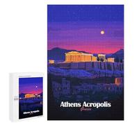 1000 PCS Jigsaws for Adults Athens Acropolis Night Puzzles for Adults Toy Wall Decor Improve Memory Gifts for Friends And Family 1000 PCS