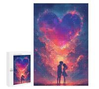 1000 PCS Jigsaws for Adults Couple Under Love Jigsaw for Teenagers Improve Memory Every Piece Is Unique - Toys Educational Games 1000 PCS