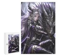1000 PCS Jigsaws for Adults Dragon Queen Armor Fantasy Artwork Jigsaw for Teenagers Improve Memory Every Piece Is Unique - Toys Educational Games 1000 PCS