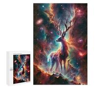 1000 PCS Jigsaws for Adults Galactic Guardian Deer Puzzles for Adults Toy Wall Decor Improve Memory Gifts for Friends And Family 1000 PCS