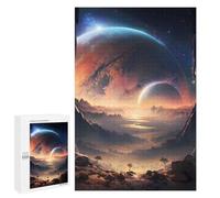 1000 PCS Jigsaws for Adults Mountain Range Planet Puzzles for Adults Toy Wall Decor Improve Memory Gifts for Friends And Family 1000 PCS