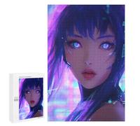 1000 PCS Jigsaws for Adults Neon Portrait Adult Jigsaw Puzzles Stress Reliever Difficult And Challenge Family Fun & Game Night 1000 PCS