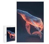 1000 PCS Jigsaws for Adults Puzzle Abstract Whale Puzzles for Adults Toy Wall Decor Enhance Memory Gifts for Friends And Family 1000 PCS