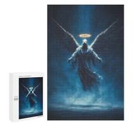 1000 PCS Jigsaws for Adults Puzzle Angel of Light Celestial Guardian Jigsaw Puzzles for Adults For Family Fun for Birthday, Chrismas Unique Challenge Game 1000 PCS