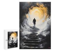 1000 PCS Jigsaws for Adults Puzzle Ascend Into Light - Mystical Journey Upward Into The Unknown Puzzles for Adults Toy Wall Decor Enhance Memory Gifts for Friends And Family 1000 PCS