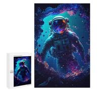 1000 PCS Jigsaws for Adults Puzzle Astronaut in Space Portal -2 Adult Jigsaw Relax Games Difficult Challenge Challenging To Complete 1000 PCS
