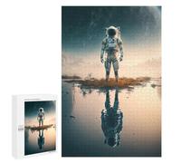 1000 PCS Jigsaws for Adults Puzzle Astronaut on Alien Planet -10 Adult Jigsaw Relax Games Difficult Challenge Challenging To Complete 1000 PCS