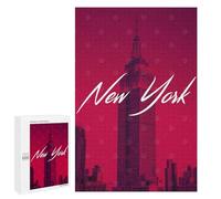 1000 PCS Jigsaws for Adults Puzzle Big Apple Adult Jigsaw Relax Games Difficult Challenge Challenging To Complete 1000 PCS