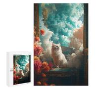 1000 PCS Jigsaws for Adults Puzzle Celestial Whiskers Puzzles for Teenagerss Birthday Present Help The Brain Exercise Challenging Game Gifts 1000 PCS