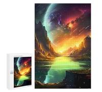1000 PCS Jigsaws for Adults Puzzle Cosmos Stellar Plateau Puzzles for Adults Hands-on Game Hand Speed Race Great Gift for Gaming 1000 PCS