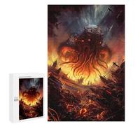 `1000 PCS Jigsaws for Adults Puzzle Cthulhu Rising The End Times Adult Jigsaw Puzzle Toy Wall Decor Wall Art Challenging To Complete 1000 PCS