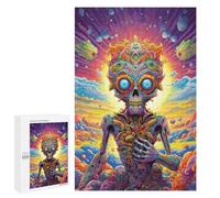 1000 PCS Jigsaws for Adults Puzzle Cute Monster Puzzles for Adults Hands-on Game Hand Speed Race Great Gift for Gaming 1000 PCS