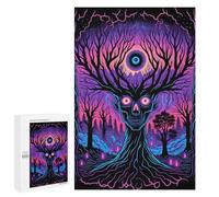 1000 PCS Jigsaws for Adults Puzzle Dark Vision Puzzles for Adults Toy Wall Decor Enhance Memory Gifts for Friends And Family 1000 PCS