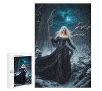 1000 PCS Jigsaws for Adults Puzzle Draped in Shadow Goddess Morana Puzzles for Adults Toy Wall Decor Enhance Memory Gifts for Friends And Family 1000 PCS