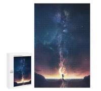 1000 PCS Jigsaws for Adults Puzzle Epic Sunset Violinist Puzzles for Adults Toy Wall Decor Enhance Memory Gifts for Friends And Family 1000 PCS