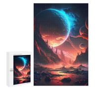 1000 PCS Jigsaws for Adults Puzzle Fantasy Stellar Euphoria Puzzles for Adults Hands-on Game Hand Speed Race Great Gift for Gaming 1000 PCS