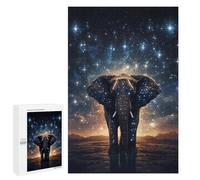 1000 PCS Jigsaws for Adults Puzzle Galactic Elephant Majesty -5 Puzzle for Adults Family Game Difficult Challenge Gifts for Friends And Family 1000 PCS