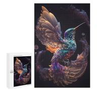 1000 PCS Jigsaws for Adults Puzzle Galactic Hummingbird Puzzle for Adults Family Game Difficult Challenge Gifts for Friends And Family 1000 PCS