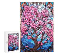 1000 PCS Jigsaws for Adults Puzzle Japanese Sakura Bloom Art Puzzles for Adults Toy Wall Decor Enhance Memory Gifts for Friends And Family 1000 PCS