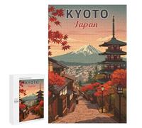 1000 PCS Jigsaws for Adults Puzzle Kyoto Japan Travel Jigsaw Puzzle Hands-on Game But Fun And Humorous Birthday Present, Gifts, 1000 PCS