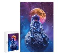 1000 PCS Jigsaws for Adults Puzzle Lunar Solitude Jigsaw for Adults Fun Games Presents for Women Challenging To Complete 1000 PCS