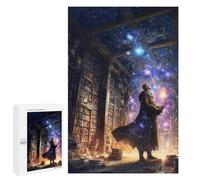 1000 PCS Jigsaws for Adults Puzzle Magical Library of Wonders Jigsaw Puzzle Hands-on Game But Fun And Humorous Birthday Present, Gifts, 1000 PCS