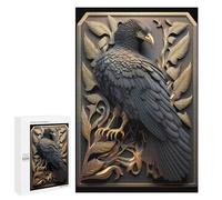 1000 PCS Jigsaws for Adults Puzzle Mighty Golden Eagle Puzzle for Adults Family Game Difficult Challenge Gifts for Friends And Family 1000 PCS