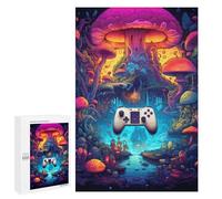 1000 PCS Jigsaws for Adults Puzzle Mushroom Kingdom Adventure-3 Puzzle for Adults Family Game Difficult Challenge Gifts for Friends And Family 1000 PCS