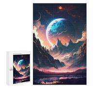 1000 PCS Jigsaws for Adults Puzzle Mystical Alien Landscape Jigsaw Puzzle Hands-on Game But Fun And Humorous Birthday Present, Gifts, 1000 PCS