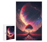 1000 PCS Jigsaws for Adults Puzzle Mystical Cosmic Landscape -3 Adult Jigsaw Relax Games Difficult Challenge Challenging To Complete 1000 PCS