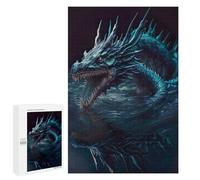 1000 PCS Jigsaws for Adults Puzzle Mystical Dragon Artwork Jigsaws for Adults Fun Games Stress Reliever Challenging To Complete 1000 PCS