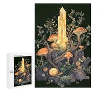 1000 PCS Jigsaws for Adults Puzzle Naturecore Crystal Forest Jigsaws for Adults Fun Games Stress Reliever Challenging To Complete 1000 PCS