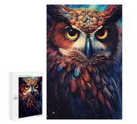 1000 PCS Jigsaws for Adults Puzzle Owl Bird Jigsaws for Adults Fun Games Stress Reliever Challenging To Complete 1000 PCS
