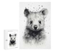 1000 PCS Jigsaws for Adults Puzzle Quokka Beauty Watercolor Jigsaw for Adults Fun Games Presents for Women Challenging To Complete 1000 PCS