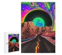 1000 PCS Jigsaws for Adults Puzzle Road to Nowhere Adult Jigsaw Relax Games Difficult Challenge Challenging To Complete 1000 PCS