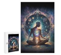 1000 PCS Jigsaws for Adults Puzzle Soul Inner Harmonization Jigsaws for Adults Fun Games Stress Reliever Challenging To Complete 1000 PCS